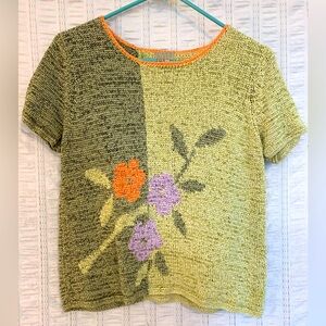 Medium Sigrid Olsen Sport Sweater Blouse